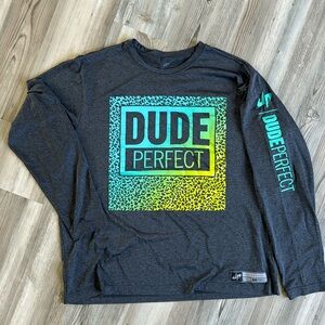 Dude Perfect long sleeve performance shirt